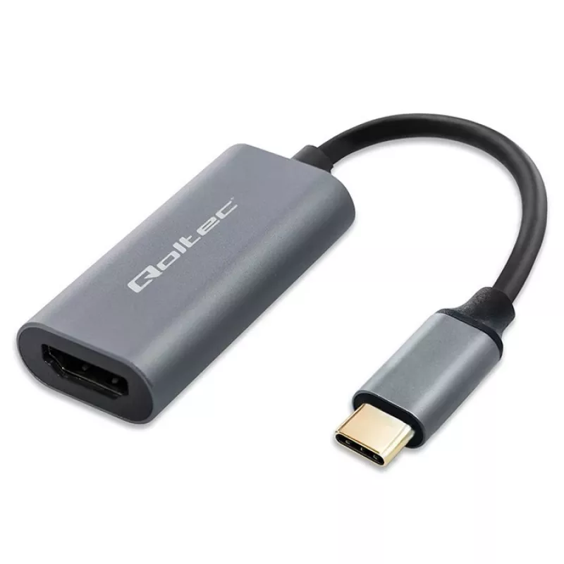 Adapter USB-C į HDMI 4K 60Hz 32AWG QOLTEC