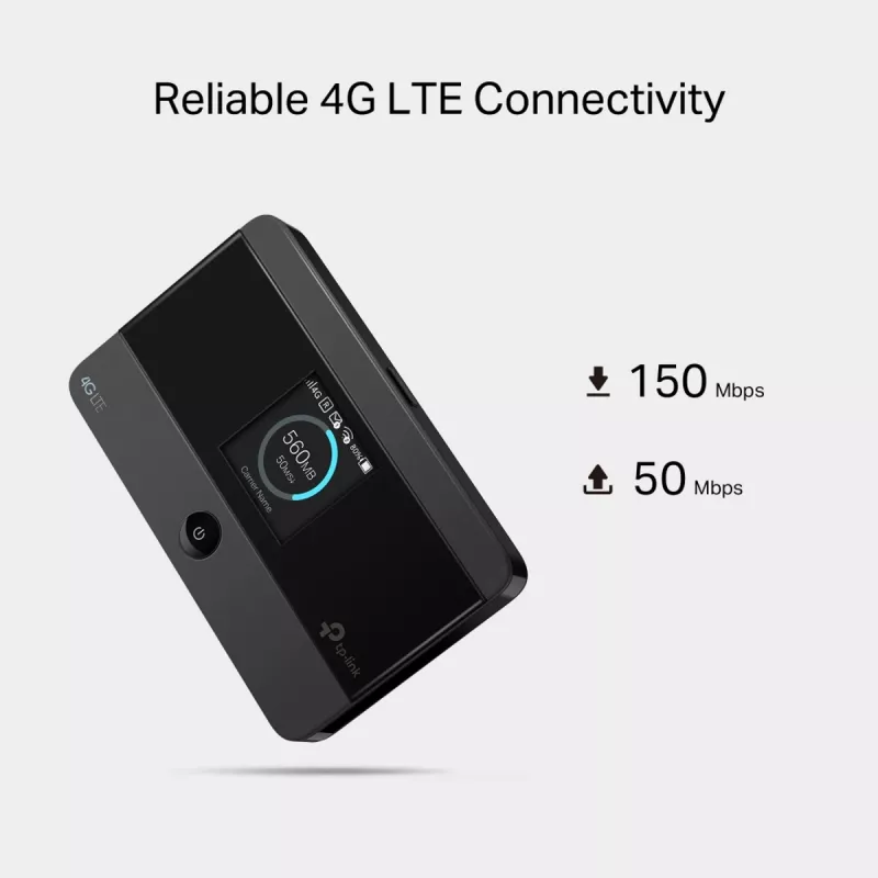 4G LTE mobilusis Wi‑Fi maršrutizatorius TP‑LINK M7352 150Mbps — nešiojamasis prieigos taškas su microSD lizdu