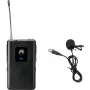 Lavalier mikrofonas Omnitronic UHF-E serija 527.5 MHz — laidinis lavalier, skirtas kalbai ir pristatymams