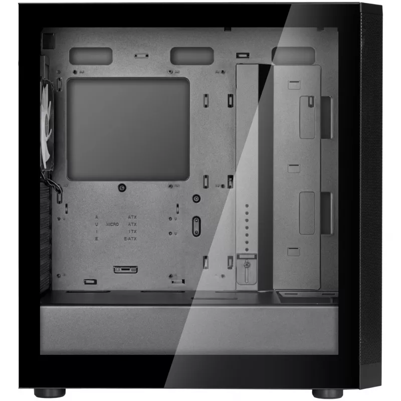 SilverStone FARA 514X juodas grūdintas stiklas (SST-FA514X-BG)