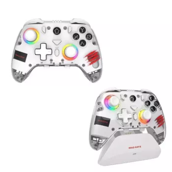 Žaidimų valdiklis Mad Catz C.A.T. 17 CUSTOMIZABLE — laidinis žaidimų pultelis, programuojami mygtukai, ergonomiškas dizainas