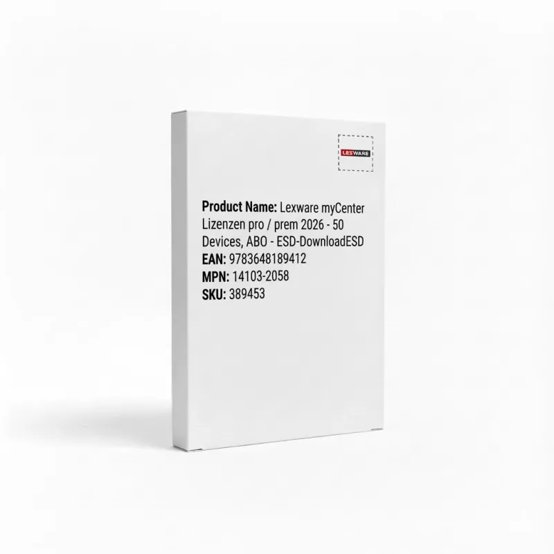 Lexware myCenter 2026 pro/prem Finansinė analizė 50 licencijų