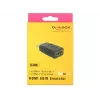 Adapteris HDMI (kištukas) > HDMI (lizdas), EDID emuliatorius (juodas)