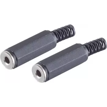 Laidinis jungtis 3,5 mm ShiverPeaks BS51110-2 juoda