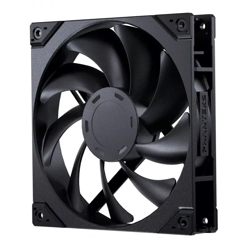 Phanteks M25 Gen2 140 mm PWM korpuso ventiliatoriai – 3 vnt. rinkinys, juodi