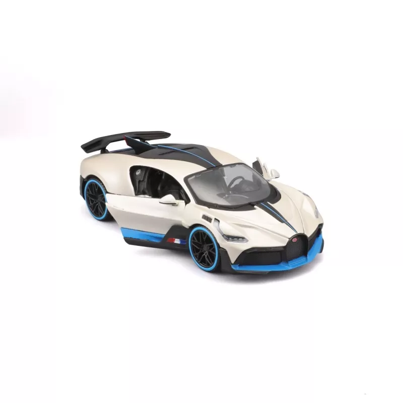 Kompozitinis modelis Bugatti Divo 1/24 baltas