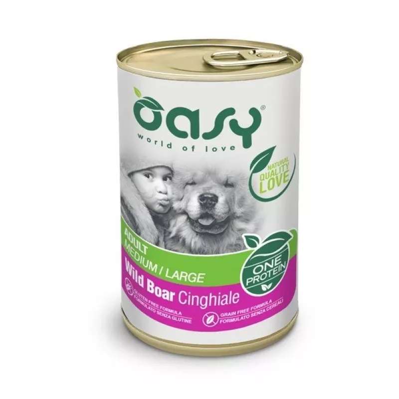 Oasy One Protein Adult Medium/Large Šerniena 400 g