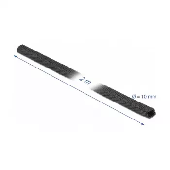 Termiškai susitraukiantis vamzdelis DeLOCK 20792 2 m x 10 mm juodas