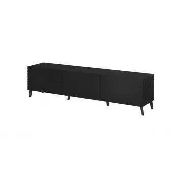 Cama RTV NOVA Spintelė 186x40x48 mat juodas