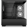 PC korpusas Sharkoon Elite Shark CM100 Tower Micro-ATX, be maitinimo bloko, juodas