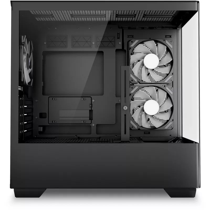 PC korpusas Sharkoon Elite Shark CM100 Tower Micro-ATX, be maitinimo bloko, juodas