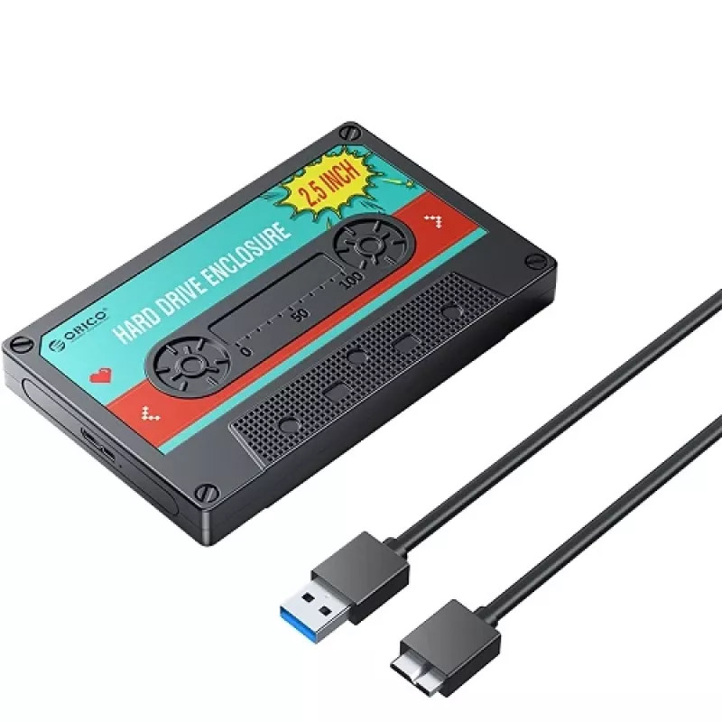 ORICO 2,5 colio HDD išorinis korpusas 2580U3 USB 3.0, skirtas 2,5 colio SATA diskams