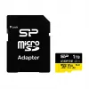 Atminties kortelė “Silicon Power Inspire” 256 GB MicroSDXC V30 UHS-I U3 A2 4K + adapteris (SP256GBSTXLA2V1NSP)