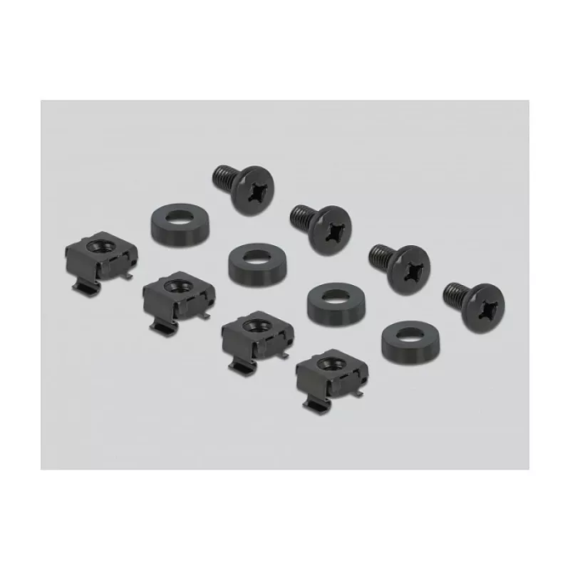 DELOCK 10 inch tinklo spintos uždengimo plokštė 2U 66661