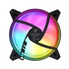 Kompiuterio aušinimo ventiliatorius MODECOM VOLCANO APEX 140 ARGB Juoda Reverse 140 mm
