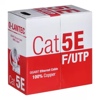 Tinklo kabelis Alantec KIF5PVC305Q Cat5e F/UTP (FTP) 305 m Pilkas
