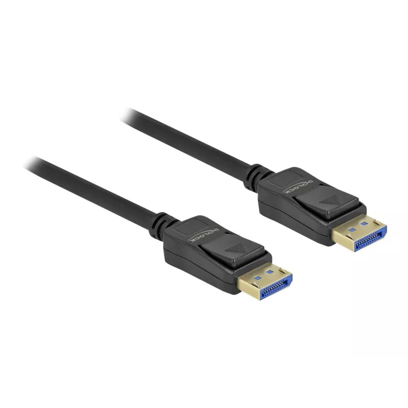 Delock - DisplayPort laidas - DisplayPort (kištukas) į DisplayPort (kištukas) - DisplayPort 2.0 - 1,0 m - palaiko 10K 60 Hz (10 240 x 4320) - juodas (80261)