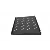 Rack shelf Extralink SHELF 1U for 19 inch wall cabinets, 1U, 300 mm, Juoda, metal