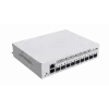 Valdomas L3 tinklo komutatorius MikroTik CRS310-1G-5S-4S+IN — 1U, 1x Gigabit, 5x SFP, 4x SFP+, 10G, DC/PoE 18–57V, 20W maks.