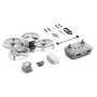 Dronas DJI Flip, 4 rotoriai, 48 MP kamera, 3840×2160 vaizdo įrašas, 3110 mAh baterija, juoda / balta