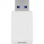 Goobay 55225 jungčių adapteris USB-C USB 3.0 A tipo balta