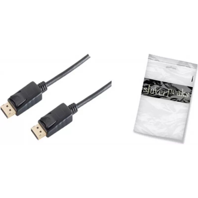 ShiverPeaks BS10-50025 - 1 m - DisplayPort - DisplayPort - Vyriškas - Vyriškas - Auksinis