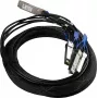 Mikrotik XQ+BC0003-XS+ InfiniBand / šviesolaidinis kabelis 3 m QSFP28 4x SFP28 Juodas
