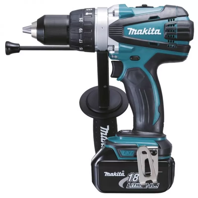 Makita DHP458RTJ gręžtuvas 2000 RPM juoda, mėlyna