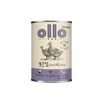 OLLO Umami Antis ir kalakutiena - šlapias šunų maistas - 850 g