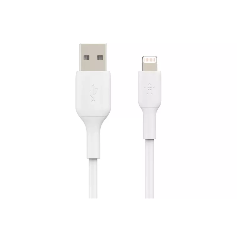 Belkin PVC USB-A į Ligh tning 2m balta
