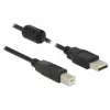 USB kabelis DeLOCK 5m USB 2.0-A USB 2.0-B