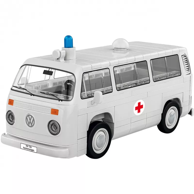 Cobi Model Kit Volkswagen T2b Ambulance 1:35 scale Pilka