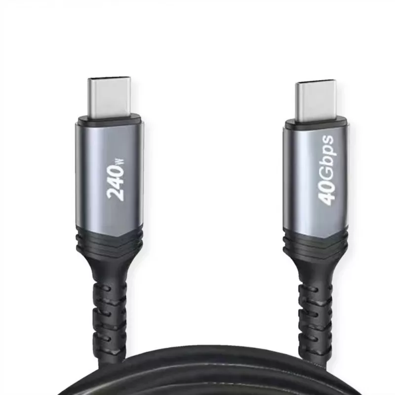 USB laidas VALUE 11.99.9089 USB4 Gen 3x2 0,8 m USB C juodas
