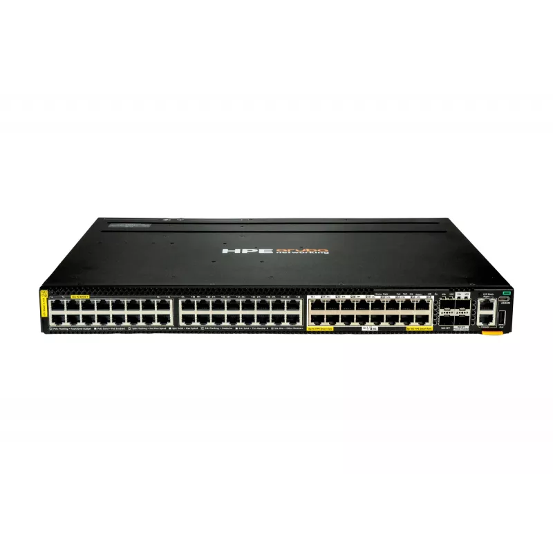 HPE Aruba Networking CX 6300M 32p 1G 16p Smart Rate 5G Class8 PoE 2p SFP56 50G 2p SFP28 25G MACsec komutatorius - Komutatorius - L3 - valdomas - 32 x 10/100/1000 (PoE++)