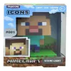 Paladone Minecraft Steve ženklo šviesos dekoras