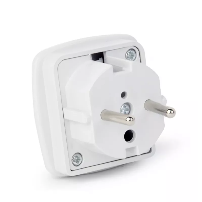 Gembird Cablexpert a-AC-UKEU-001 - Maitinimo adapteris - Maitinimo adapteris (S) prie Maitinimo adapterio (W) - Baltas - Jungtinė Karalystė, Europa (a-AC-UKEU-001)