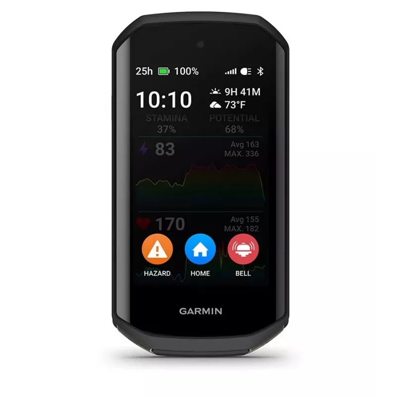 GPS dviračio kompiuteris GARMIN Edge 1050, 3,5 colio ekranas, juodas