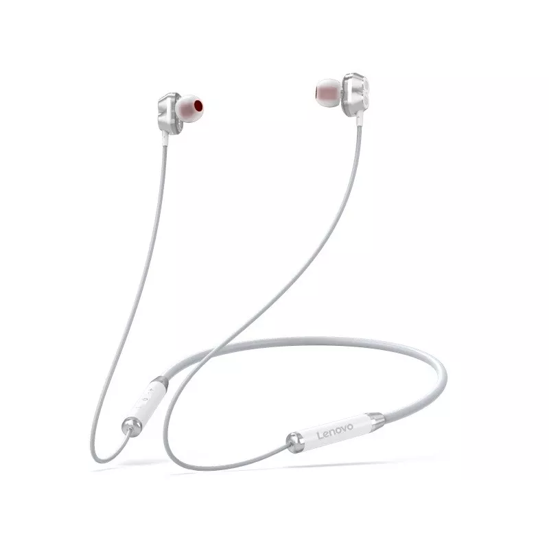 Belaidės ausinės Lenovo HE08 White Bt