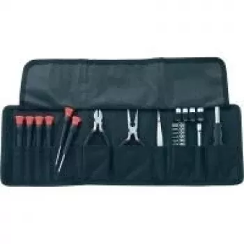 Replių rinkinys Basetech 814492 — 25 vnt., įvairių rankinių replių ir žnyplių
