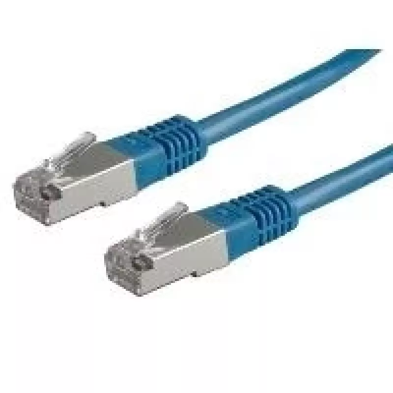 Tinklo kabelis ROLINE S/FTP (PiMF) komutacinis kabelis Cat.6 RJ-45 5 m mėlynas