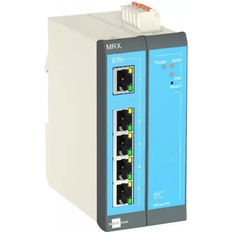 Maršrutizatorius INSYS icom MRX2 1.0 LAN modulinis LAN-LAN maršrutizatorius VPN parinktis