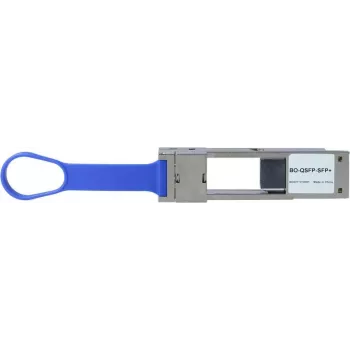 BlueOptics QSFP28 į SFP28 keitiklis 100 Gbps (01FT845-BO) — SFP28 lizdas, daugiamodis ir vienmodis, 0°C–+70°C