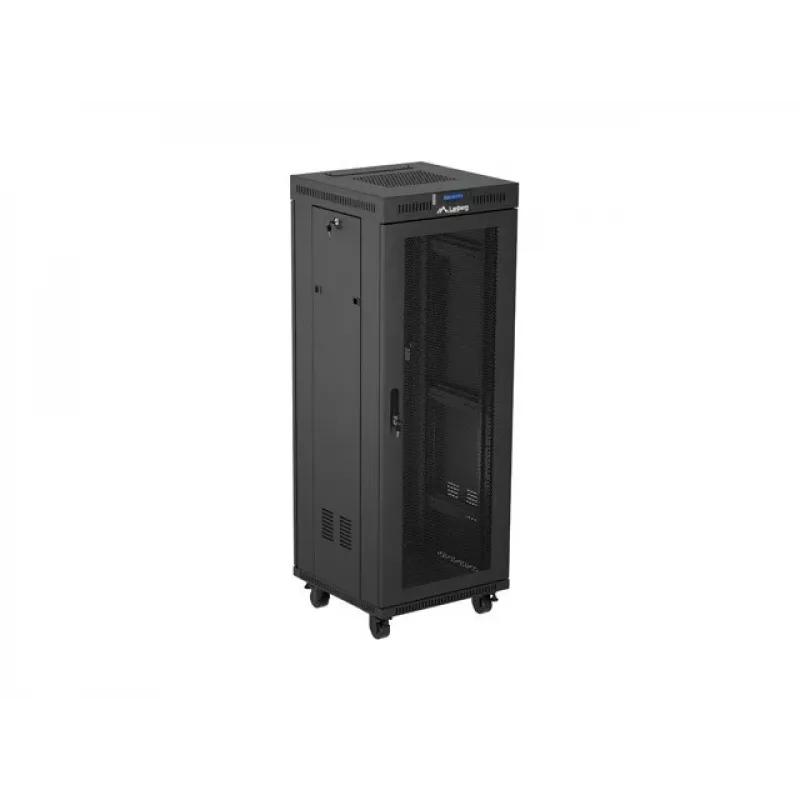 Lanberg FF01-6632-23BL spintelė stovui 32U laisvai pastatoma spintelė juoda