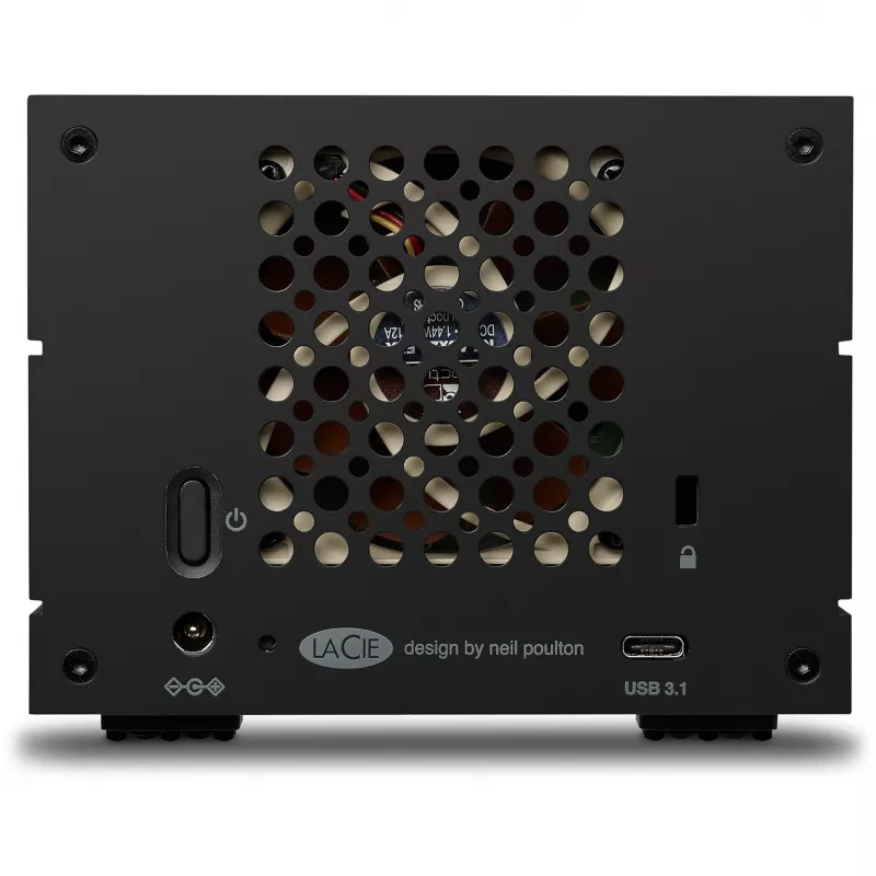 LACIE 2big RAID 16TB USB-C 3.5inch hot swappable IronWolf Pro diskai 7.2rpm 5 metų duomenų atkūrimas įskaičiuotas