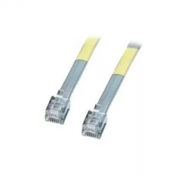 Tinklo kabelis Lindy RJ-12 M/M 2.0m RJ-12 2m Pilka