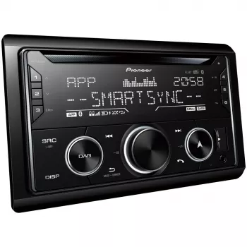 Automagnetola Pioneer FH-S820DAB, juoda, 200 W, Bluetooth