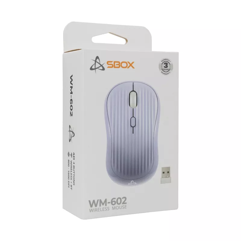 Sbox WM-602 Purple Wireless