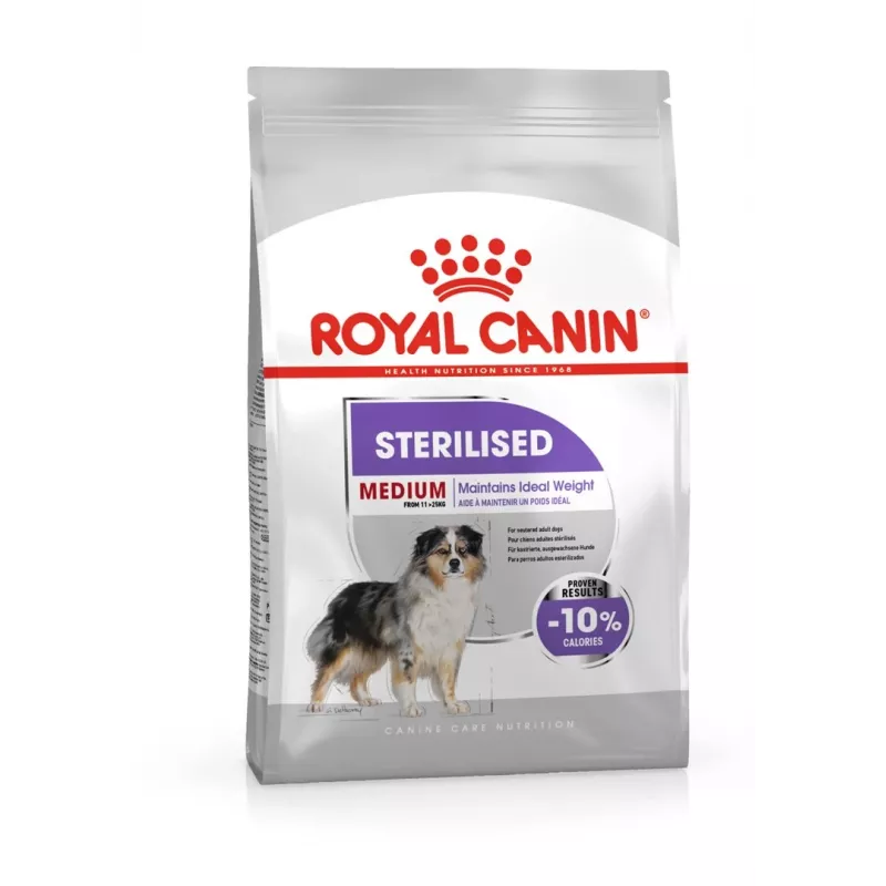 ROYAL CANIN Medium Sterilised sausas šunų maistas - 3 kg