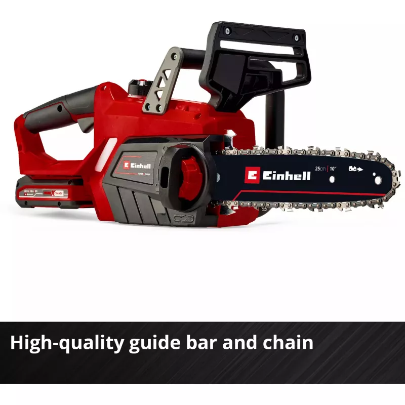 Einhell GE-LC 18 Li - Solo 4,3 m/s 18 V ličio jonų (Li-Ion) juoda - raudona akumuliatorinė grandininis pjūklas (4501761)