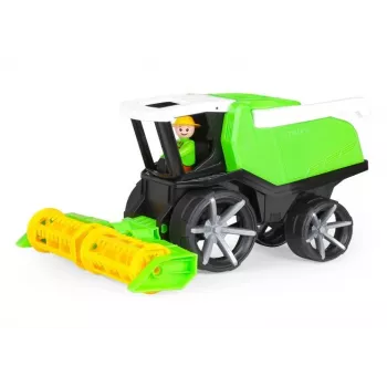 Žaislinis kombainas Lena Truxx2 modelis 04516 – dėžutėje supakuota mechaninė žaidimų transporto priemonė
